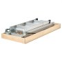 Schody strychowe VEVOR o udźwigu 170 kg, regulowane w zakresie wysokości od 3 do 3,13 m, składane schody strychowe wykonane z aluminium, idealne do dostępu na strych, balkony na wyższych piętrach