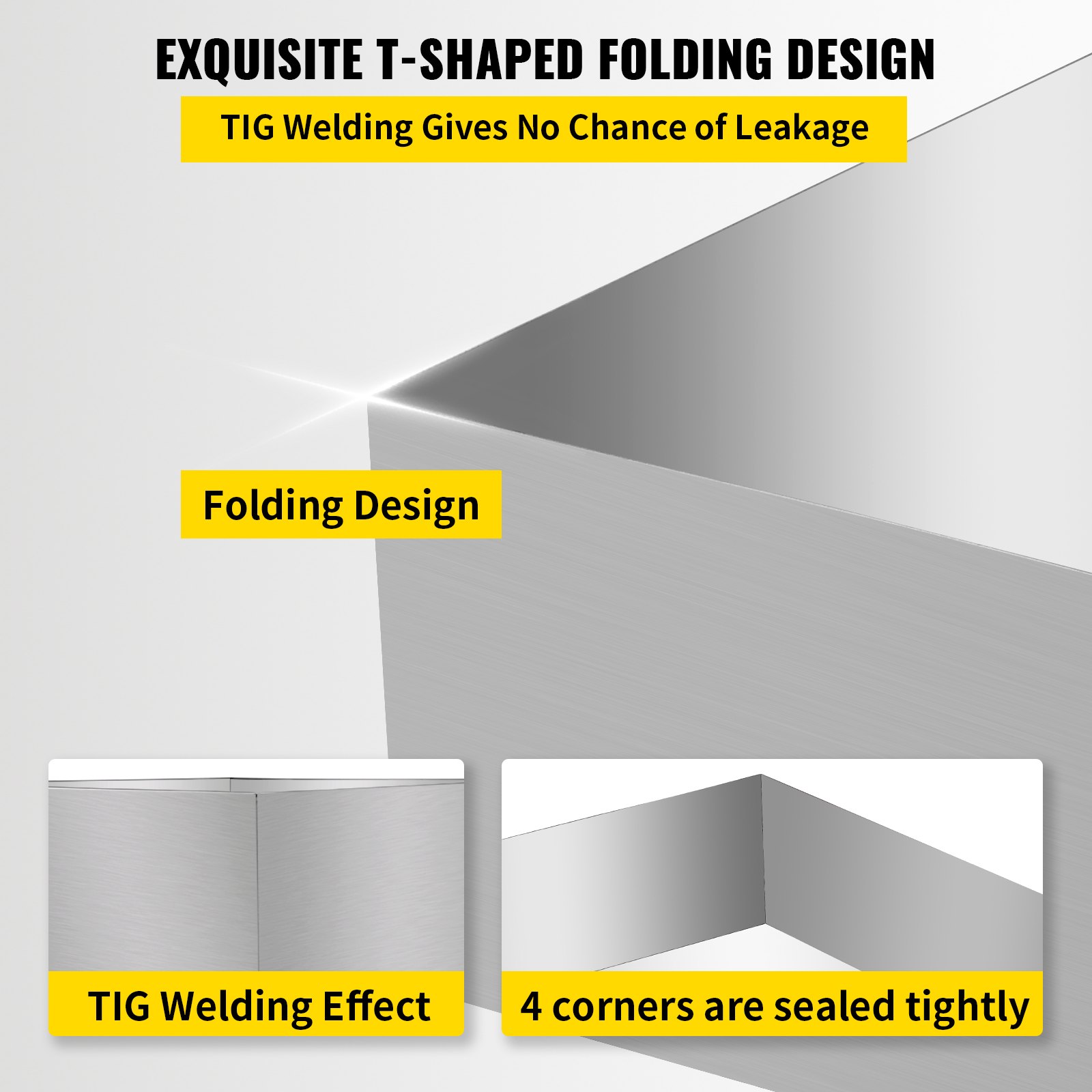 Patelnia do syropu klonowego 46 x 61 x 15 cm Parownik ze stali nierdzewnej tig 18 ga