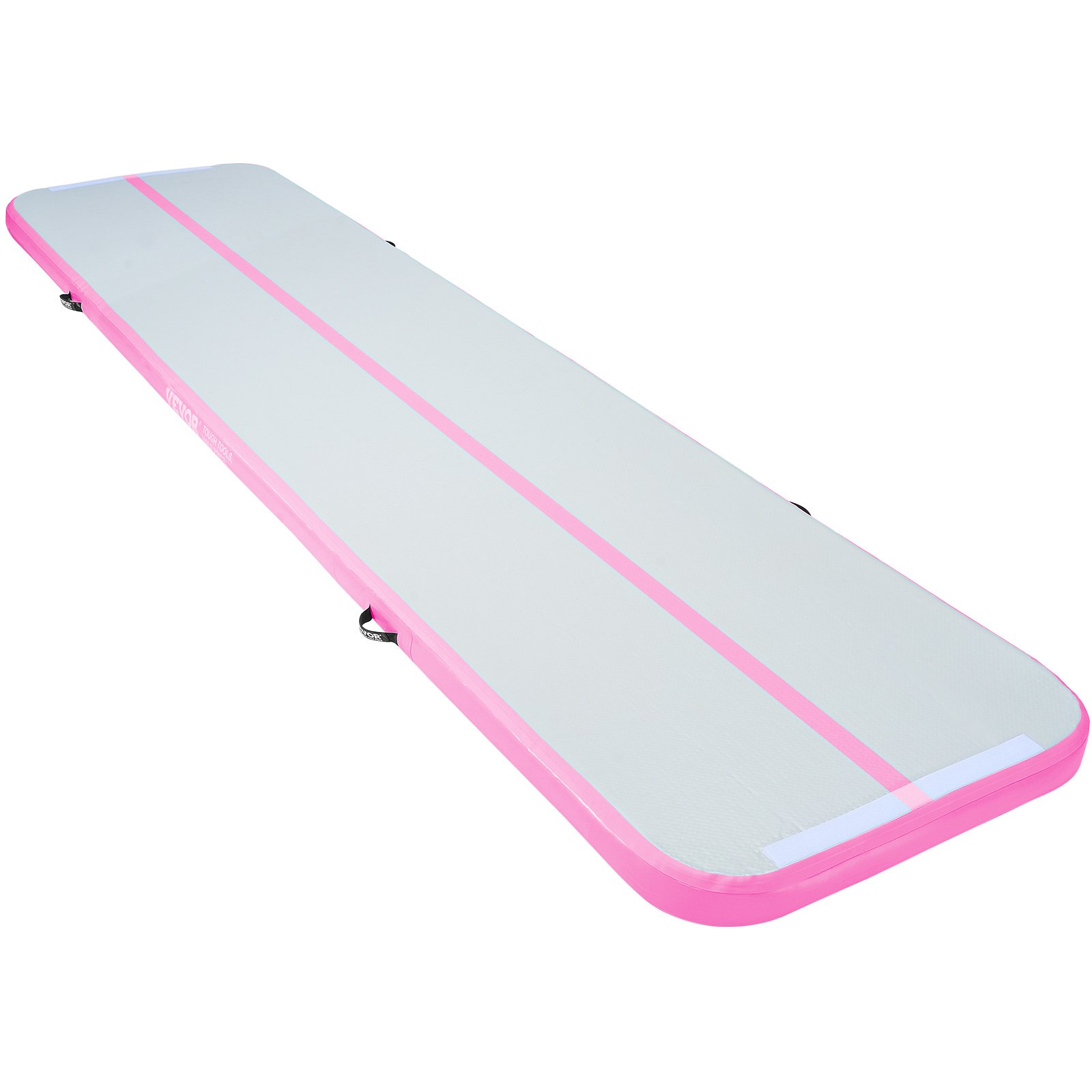VEVOR Inflatable Gymnastics Mat, Air Mat Fitness Mat Pump Tumbling Mat 398 x 101 x 10 cm, Multifunctional Tumbling Mat for Home Use/Gym/Yoga/Cheerleading