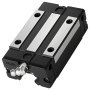VEVOR Linear Rail Guide Kit, HGR20, 2PCS 600 mm (23.62 inch) Linear Rails and 1PCS Ball Screw, 4PCS Slide Blocks, with BF12/BK12 End Support, Coupling, and Nut Housing, for DIY CNC Routers Lathes