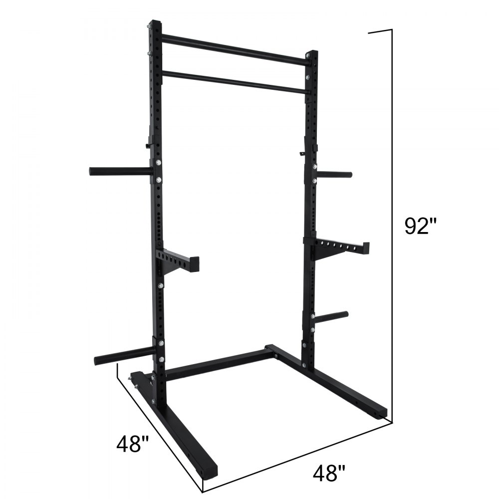 Power Rack Squat Lifting Pull Up Multi Home Gym Machine Combo Workout Stand