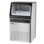 VEVOR Commercial Ice Machine (50 kg/day) with 15 kg storage capacity & drain pump, 50 ice cubes in 15 minutes, LED digital display, self-cleaning ice machine for bar, office, restaurant