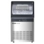 VEVOR Commercial Ice Machine (50 kg/day) with 15 kg storage capacity & drain pump, 50 ice cubes in 15 minutes, LED digital display, self-cleaning ice machine for bar, office, restaurant