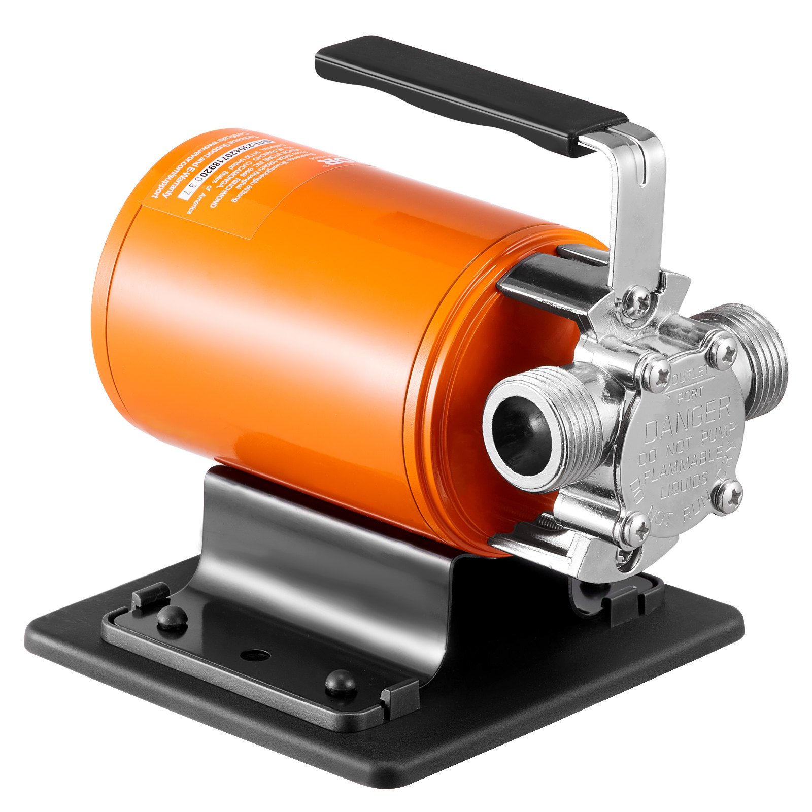 VEVOR pompa do przepompowywania wody, 12 V DC, 360 GPH, 1/10 KM, przenośna elektryczna pompa wielofunkcyjna, wąż ssący 1,8 m, wirnik, sitko ssące, do ogrodu, basenu, stawu, drenażu akwarium