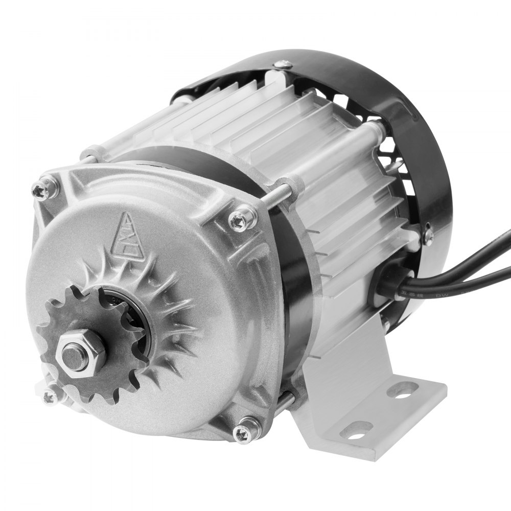 Zestaw silnika elektrycznego bezszczotkowego prądu stałego VEVOR 500 W, silnik elektryczny bezszczotkowy - silnik 48 V 2700 obr./min z ulepszonym regulatorem prędkości do gokartów, rowerów elektrycznych, motocykli, skuterów