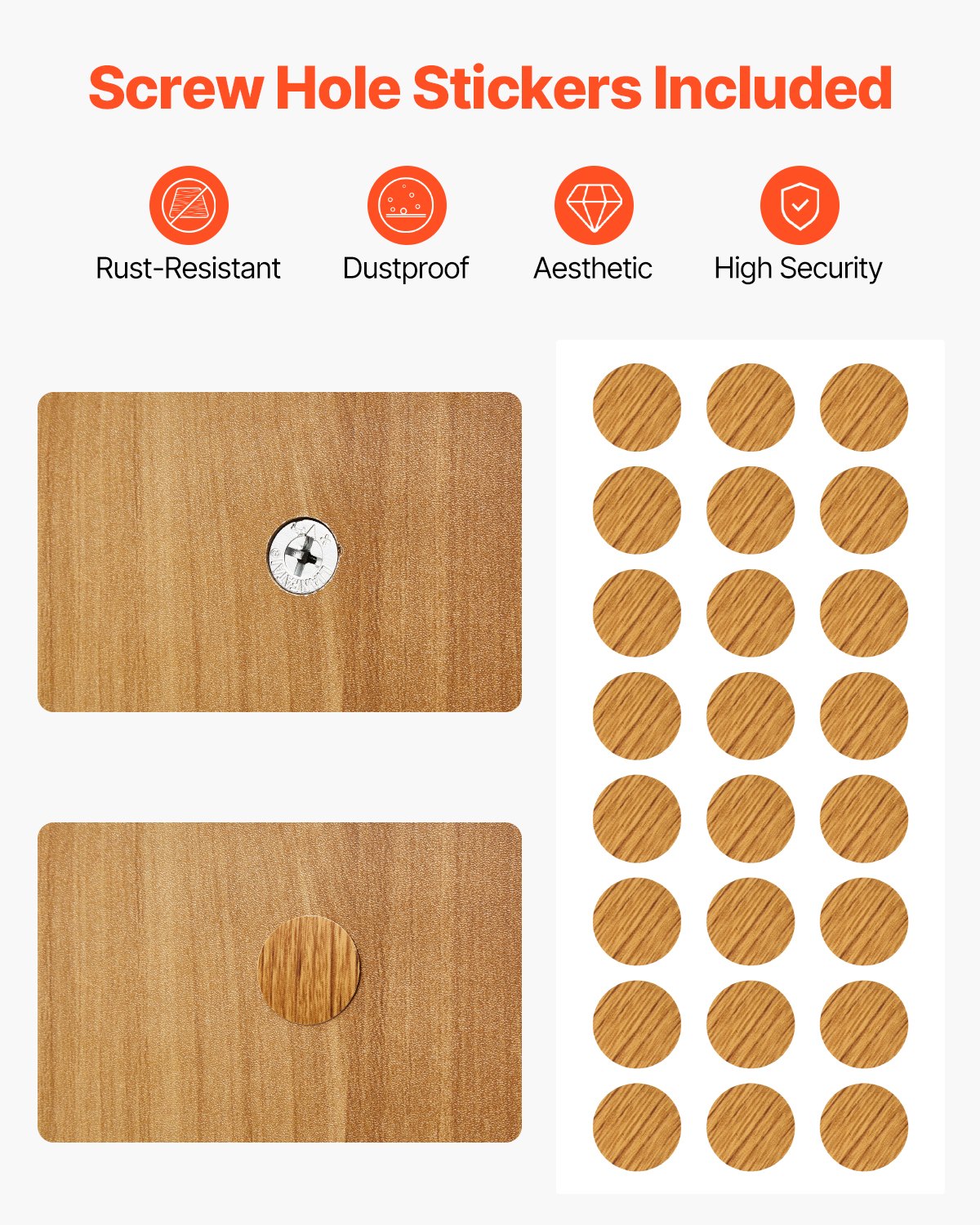 VEVOR Biurko Półka na książki 2-poziomowy organizer (94,5 x 24,1 x 73,4 cm) Półki stołowe Organizer na biurko Półka ekspozycyjna wykonana z płyty wiórowej z antypoślizgowymi nóżkami, do biura lub akademika, kolor drewna