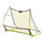 VEVOR Soccer Rebounder Net, 2-in-1 Soccer Goal Rebounder, Thickened Fiberglass Poles Iron Pipe for Control, Passing Practice, Easy Setup Ball Training Equipment for Teens & Adults, 1830 x 1085 mm