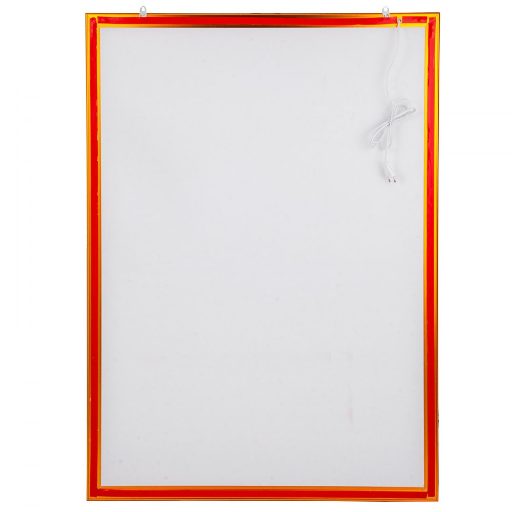 Ramka na zdjęcia VEVOR LED light frame 33 x 47 cali podświetlana żółta A0