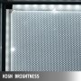Ramka na zdjęcia VEVOR LED Light Frame 33 x 47 cali podświetlana srebrzysto