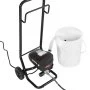 VEVOR Stand Airless Paint Sprayer, 650W, 3000PSI High Pressure Airless Sprayer with Cart, Cleaning Brush, Hose, Extension Rod, Nozzles, Electric Spray Paint Machine for House Exterior and Interior