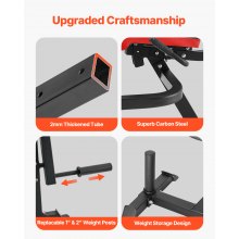 VEVOR Leg Extension Curl Machine Ławka treningowa dolnych partii ciała i nóg