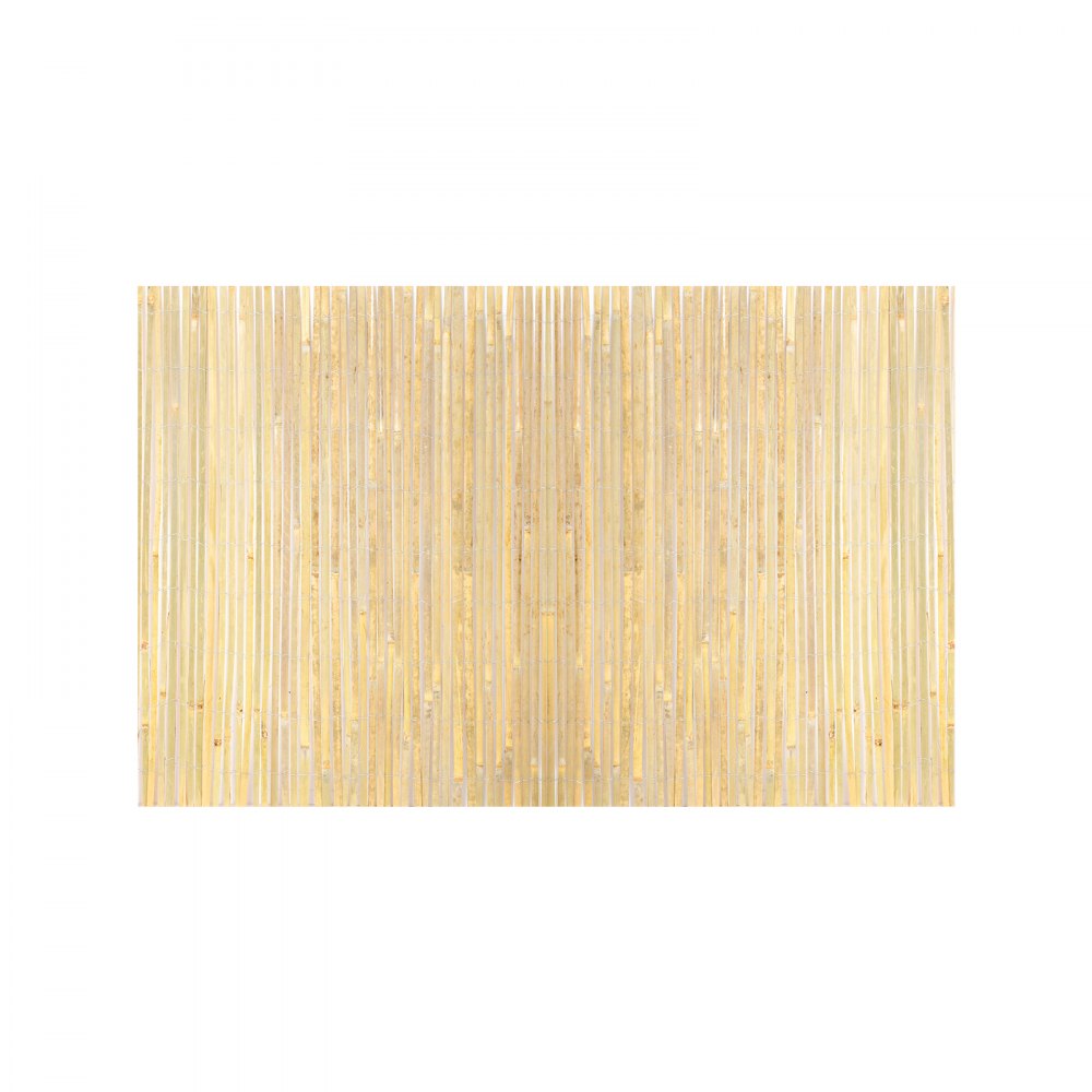 VEVOR Naturalny bambusowy płot zapewniający prywatność, ekologiczny bambusowy płot zapewniający prywatność, 1,8 m wys. x 4,9 m dł., dekoracyjny bambusowy panel zapewniający prywatność do ogrodu, na podwórko, balkon, patio, przy basenie