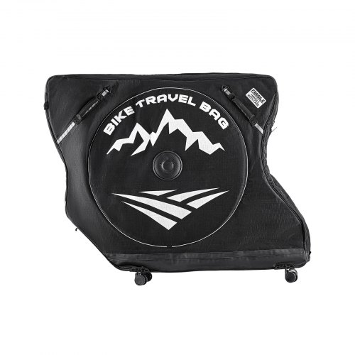 Torba transportowa na rower VEVOR, torba na rower szosowy z zamkiem TSA i podwójnym zamkiem błyskawicznym, torba na rower o rozstawie osi 94–106 cm, do podróży samolotem, aktywności na świeżym powietrzu, w samolocie, samochodzie, pociągu i metrze