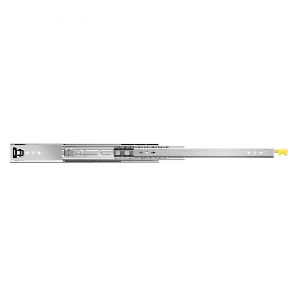 Prowadnice do szuflad VEVOR z pełnym wysuwem, 1 para, szyna szuflady, blokowane prowadnice teleskopowe, 950 mm, nośność 113,4 kg, boczna szyna ślizgowa z łożyskiem kulkowym i blokadą