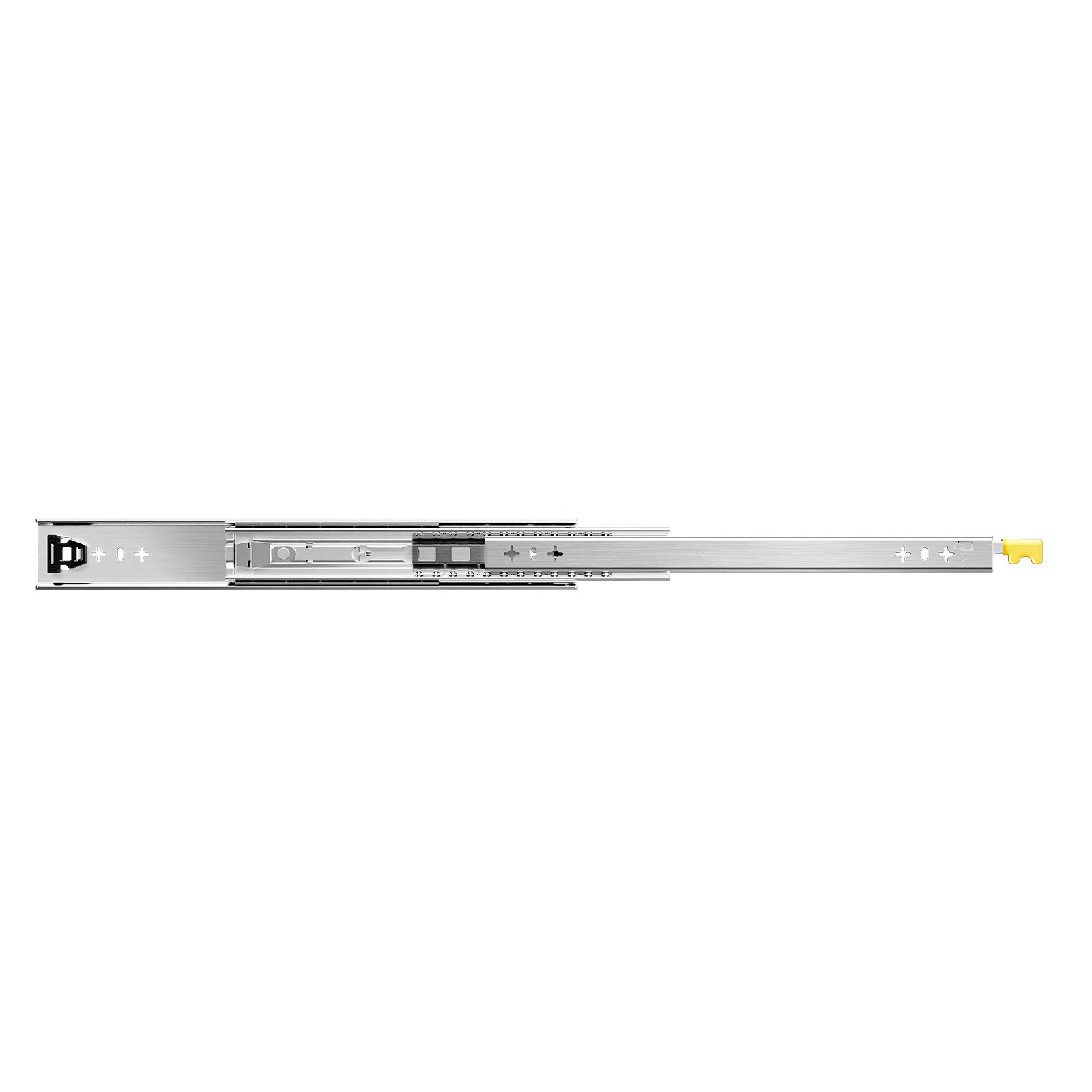 Prowadnice do szuflad VEVOR z pełnym wysuwem, 1 para, szyna szuflady, blokowane prowadnice teleskopowe, 950 mm, nośność 113,4 kg, boczna szyna ślizgowa z łożyskiem kulkowym i blokadą