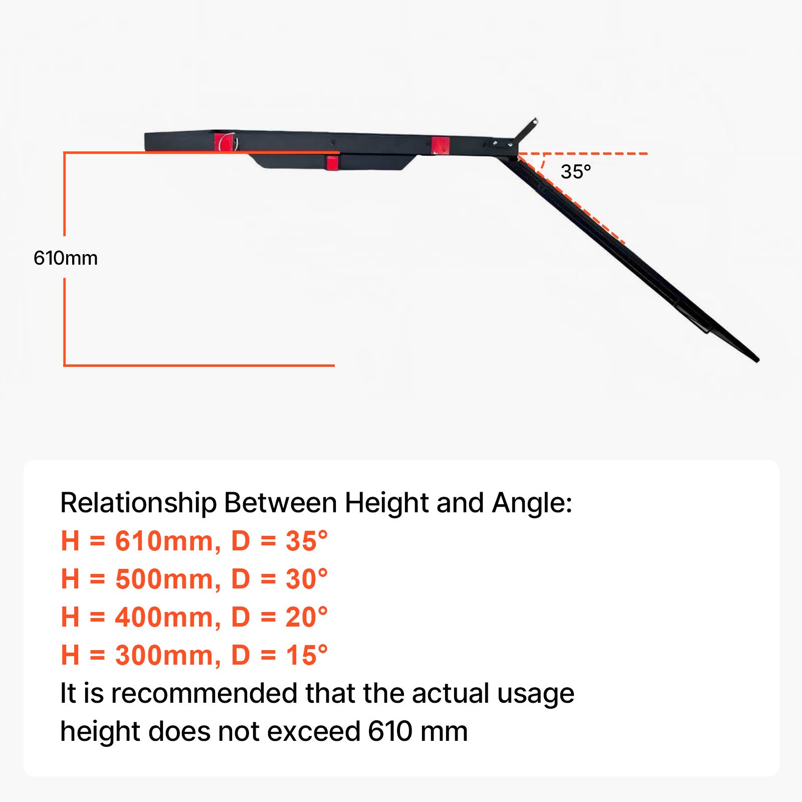 VEVOR uchwyt na wózek inwalidzki z dyszlem holowniczym 980x658x48mm tylny uchwyt na zwierzynę łowną o ładowności 226,8 kg skrzynia bagażowa wykonana z żelaza tylny transporter tylny pojemnik składany na wózek inwalidzki lub skuter