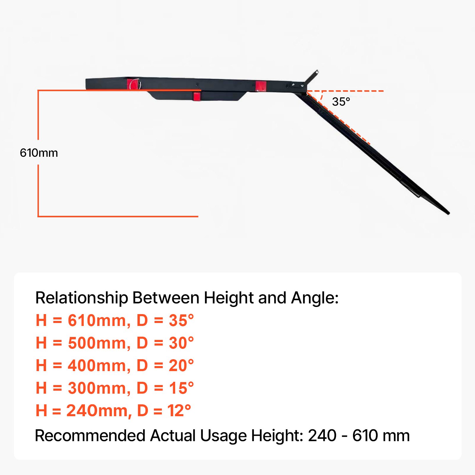 VEVOR uchwyt na wózek inwalidzki z dyszlem holowniczym 980x658x48mm tylny uchwyt na zwierzynę łowną o ładowności 226,8 kg skrzynia bagażowa wykonana z żelaza tylny transporter tylny pojemnik składany na wózek inwalidzki lub skuter