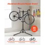 Stojak do naprawy rowerów VEVOR Stojak do montażu rowerów (nośność 38,56 kg) z regulowaną wysokością w zakresie 1035–1630 mm i magnetyczną tacką na narzędzia, składany stojak do konserwacji rowerów górskich i szosowych