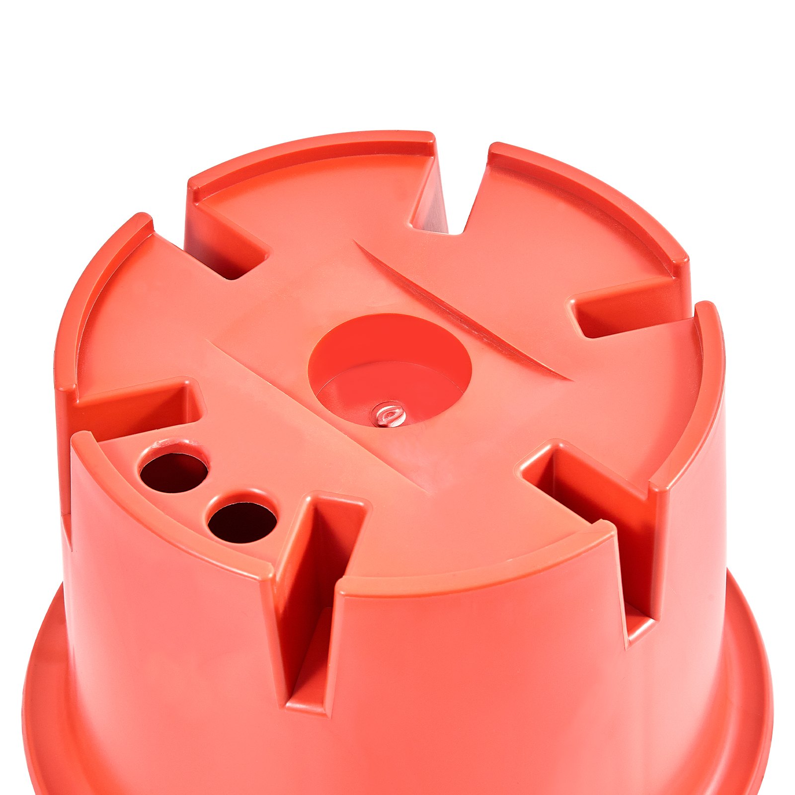 VEVOR 6 bloków podnośnika przyczepy (wysokość 203,2 mm, nośność 908 kg) + 2 podkładki podnośnika przyczepy, 8-częściowy zestaw do poziomowania o dużej wytrzymałości do pojazdów kempingowych 5. generacji z klimatyzacją