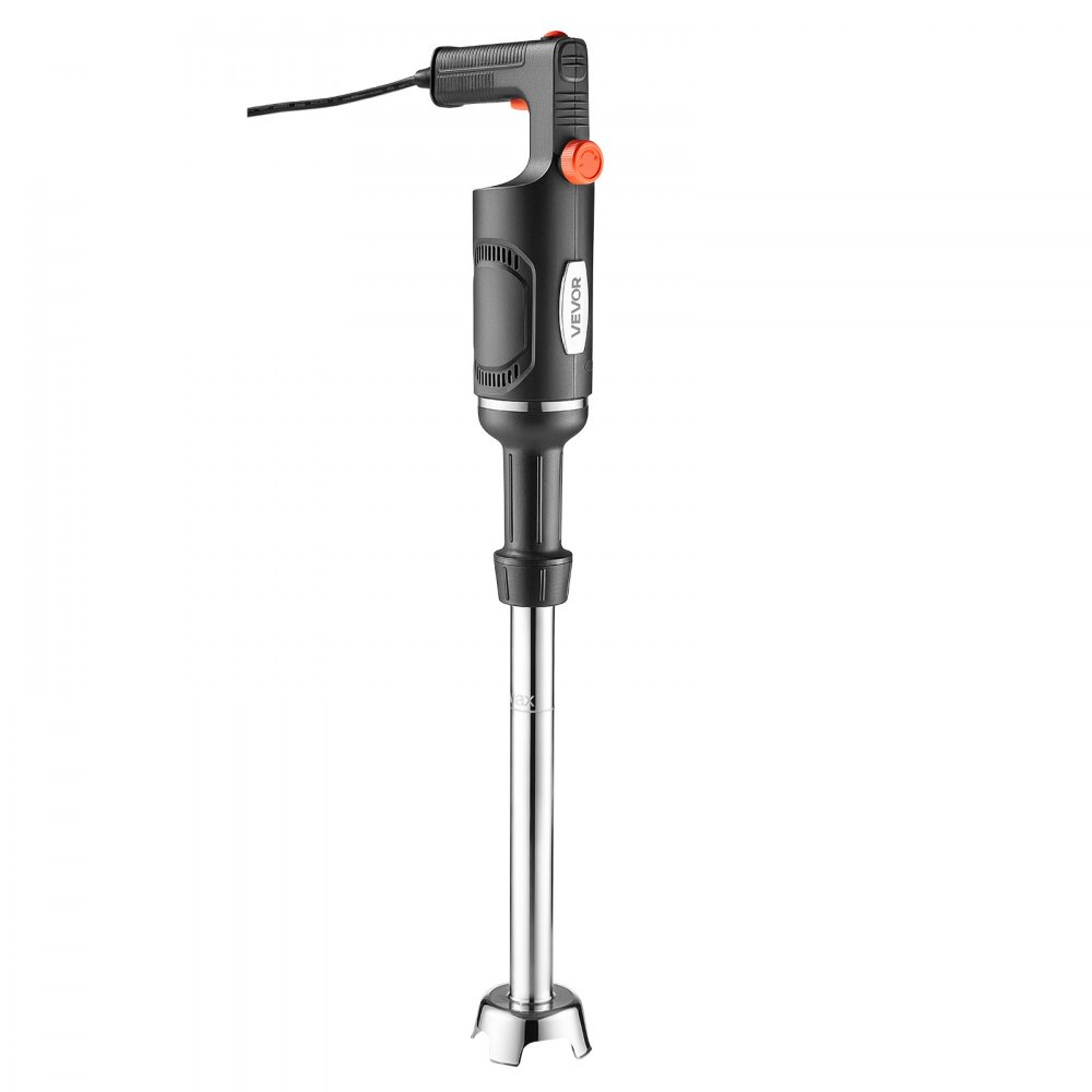 VEVOR Elektryczny blender ręczny 500 W Wał miksujący 406 mm 4000–20000 obr./min Mikser ręczny do zup i sosów, silnik z czystej miedzi, regulacja prędkości, głowica z 3 ostrzami ze stali nierdzewnej, z uchwytem ściennym