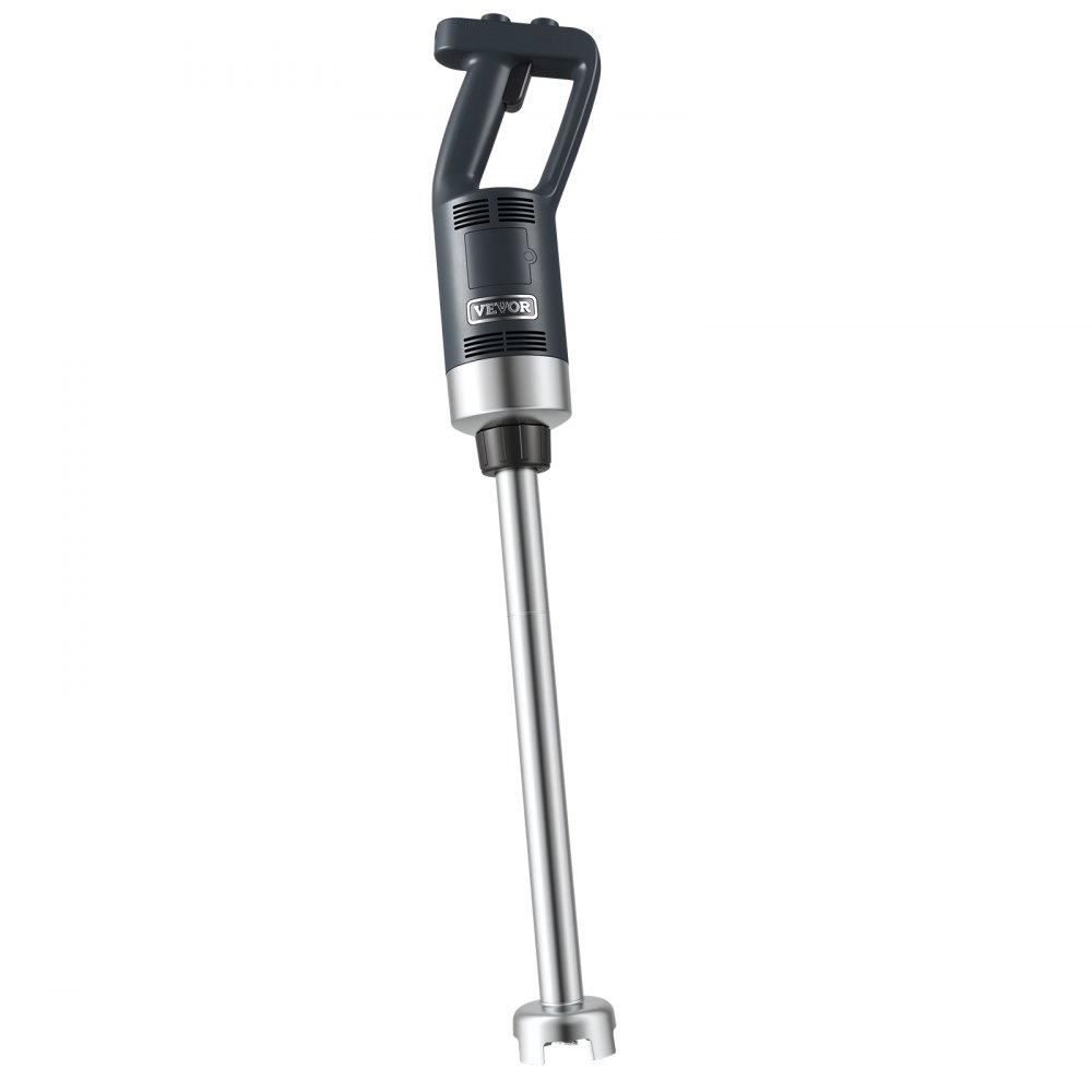 VEVOR Electric Hand Blender, 750W, High-Performance Blending Wand, Adjustable Speeds, Stainless Steel, Multi-Purpose Hand Blender, 855mm Detachable Stirring Rod, Includes Wall Hook & Replacement Blade Head