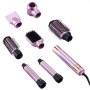Lokówka VEVOR Hair Styler, 6 w 1 Multi-Air Styler, 110 000 obr./min, z 2 wałkami Auto-Wrap, 3 szczotkami i 2 dyszami, 4 ustawieniami temperatury i 3 prędkościami, do stylizacji wszystkich rodzajów włosów