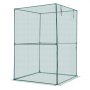 Namiot do ochrony roślin VEVOR, siatka ochronna do roślin 1200x1200x1800 mm, drzwi z zamkiem błyskawicznym, wiatroodporny, wysoka szklarnia z klatką do podwyższonych grządek na zewnątrz, do ogrodu, na taras i trawnik