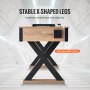 Stół do gry w kręgle VEVOR 2 w 1 Zestaw do gry w kręgle Shuffleboard 274 cm