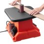 VEVOR Oscillating Spindle Sander, 2000RPM Benchtop Spindle Sander with 6 Sleeves (12.7–76.2 mm), 16mm Stroke & 390 x 415 mm Wide Worktable for Furniture Finishing, Crafts Sanding, DIY Woodworking