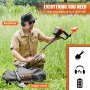 VEVOR Metal Detector Kit for Adults, Multifunctional Professional Detector with 2 Modes, Waterproof 20.3cm Coil for Greater Depth, with Shovel and Carrying Case