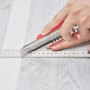 VEVOR Self-Adhesive Vinyl Floor Tiles 990 x 60 cm, 1.5 mm thick, Peel and Stick, Light Gray Wood Grain, DIY Flooring for Kitchen, Dining Room, Bedroom and Bathroom