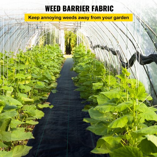6x300Ft Weed Control Fleece Heavy Duty Weed Control Garden Fleece Odporny na rozdarcie