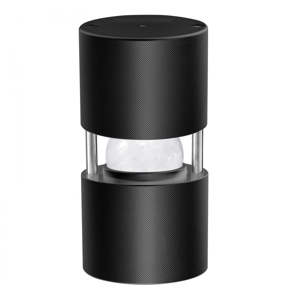 Zestaw do robienia kulek lodowych VEVOR Ice Press 60 mm, kulki lodowe wykonane z aluminium lotniczego z foremką do lodu, dużą matą, szczypcami, tacką ociekową i szklanką, okrągła maszyna do robienia kulek lodowych, na imprezy koktajlowe z whisky i święta - miniatúra 11