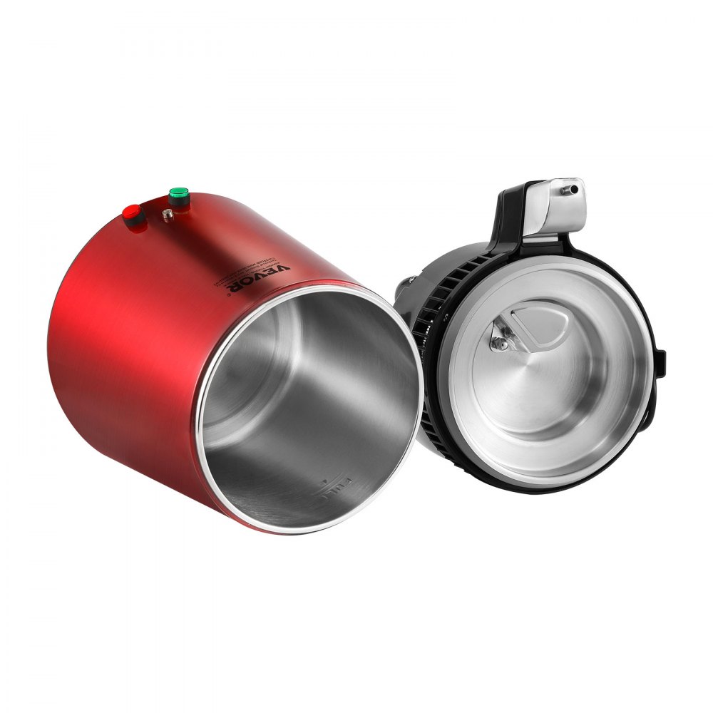 Destylator wody VEVOR, filtr do czystej wody o pojemności 4 l do użytku domowego, urządzenie do produkcji wody destylowanej o mocy 750 W, wnętrze ze stali nierdzewnej, czerwona maszyna do produkcji wody destylowanej, wydajność 1 l na godzinę. - miniatúra 12