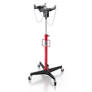 PodnośnikhydraulicznysamochodowyVEVORoudźwigu500kg,teleskopowypodnośnikzpedałem,kołoobrotowe360°,wysokośćpodnoszenia127-202cm,podnośnikdogarażu/warsztatu,kolorczerwony+czarny