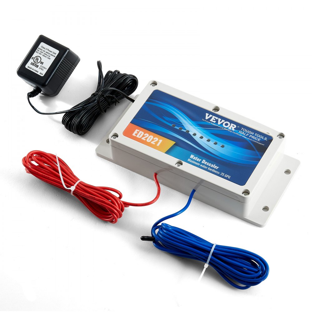 Elektroniczny system odkamieniania wody VEVOR, bezsolny odkamieniacz do całego domu, zmiękczacz wody redukujący osadzanie się kamienia, do wszystkich typów rur hydraulicznych - miniatúra 10