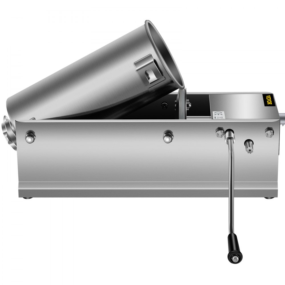 5L Profesjonalny ręczny pakowacz do kiełbas Ręczny pakowacz do kiełbasy, rozmiar dyszy 16mm / 22mm / 32mm / 38mm Poziome napełnianie kiełbasy Bagger kuchenny - miniatúra 12