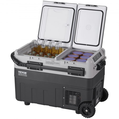 VEVOR przenośna lodówka samochodowa, 12 V, 40 l/42,3 qt przenośna