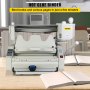 VEVOR Wireless Glue Book Binding Machine A4 Manual Hot Glue Book Binder 110V with Milling Spine Rougher Binding Machine for Paper Books Albums Notebook