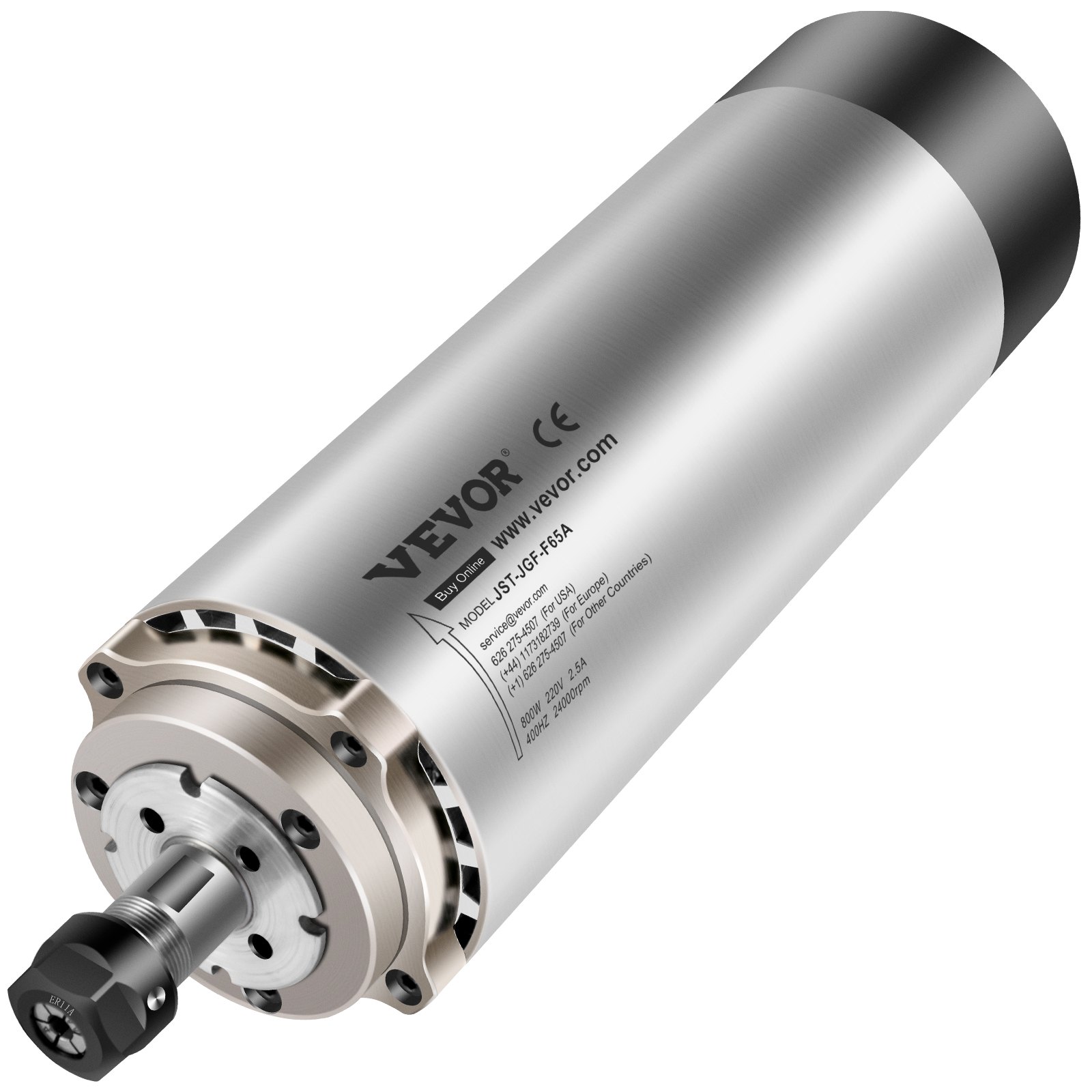 VEVOR High Speed 0.8KW Air Cooled Spindle Motor Engraving Milling & Grinding