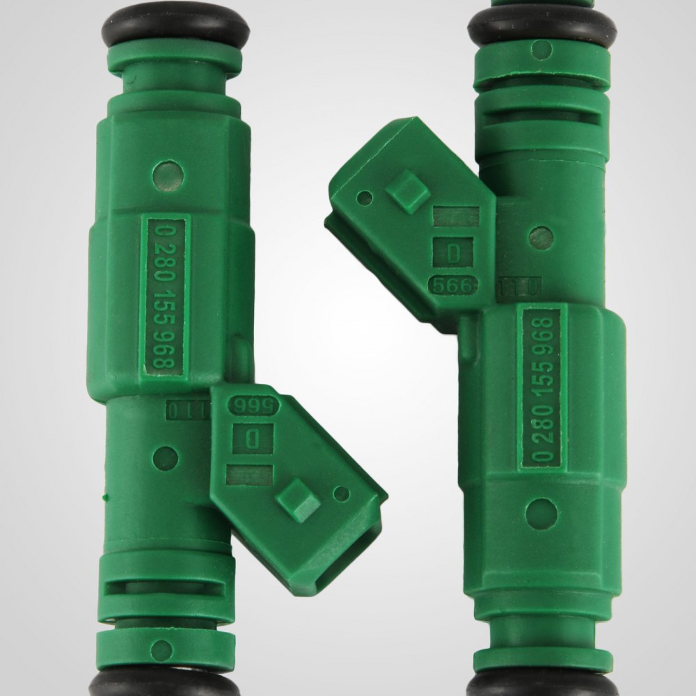 VEVOR Set of 8 42lb EV1 Flow Matched Fuel Injectors 0280155968 High Impedance 440cc Fuel Injectors Fit for Bosch Chevrolet Pontiac Ford TBI LT1 LS1 LS6