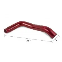 Red Turbo Intercooler Pipe Boot Kit CAC Tubes para 03-07 Ford 6.0L Powerstroke