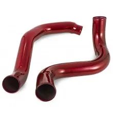 Red Turbo Intercooler Pipe Boot Kit CAC Tubes para 03-07 Ford 6.0L Powerstroke