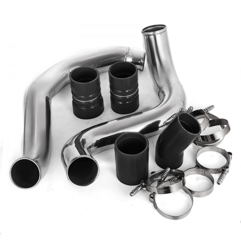 VEVOR Turbo Intercooler Pipe & Boot Kit Silver for 03-07 Ford 6.0L Powerstroke Diesel