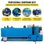 VEVOR Metal Lathe 7'' x 14'', Mini Metal Lathe 0-2500 RPM Variable Speed,Mini Lathe with 4\" 3-jaw Chuck,Bench Top Metal Lathe, Benchtop Lathe, for Various Types of Metal Turning