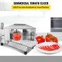 1/4 Inch Commercial Tomato Slicer Manual Razor Sharp Blades Restaurant Home