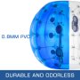 1.2M Inflatable Zorb Bubble Soccer Football Bumper Ball Body Zorbing Gifts