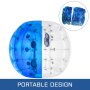 1.2M Inflatable Zorb Bubble Soccer Football Bumper Ball Body Zorbing Gifts