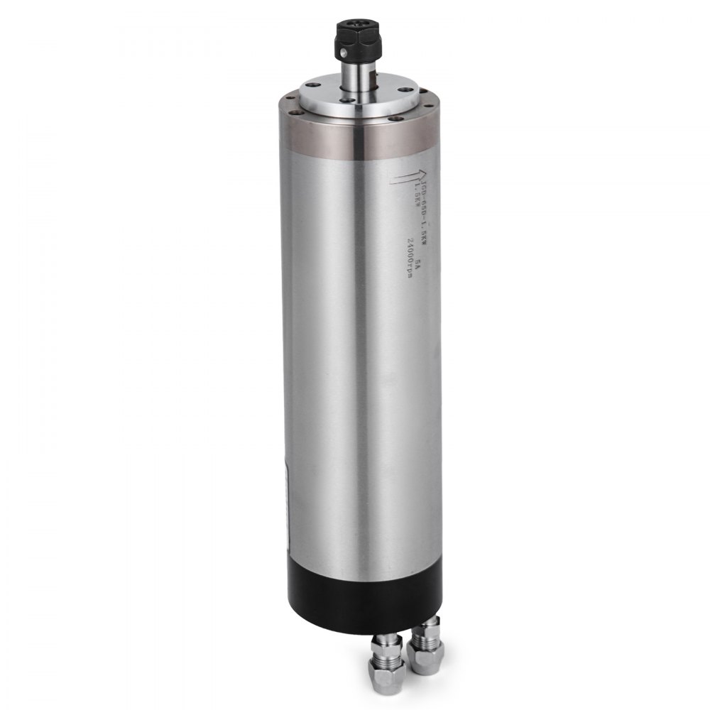 VEVOR 1.5KW Water Cooled Spindle Motor with 2HP 1.5KW 7A Variable Frequency Drive Inverter VFD Spindle Motor Kit