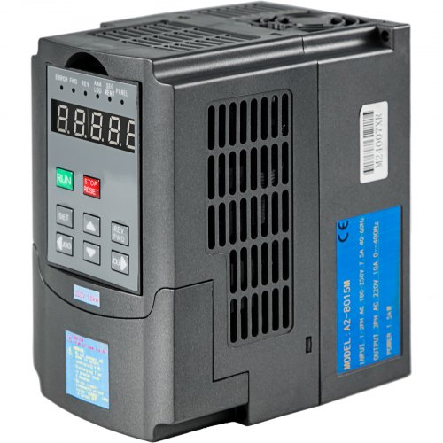 VEVOR 1.5KW Air Cooled Spindle Motor with 1.5KW Variable Frequency Drive Inverter VFD Spindle Motor Kit